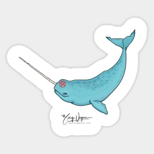 gnarwhal Sticker